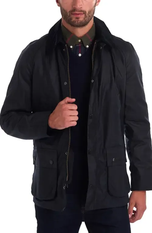 Ashby Waxed Cotton Jacket by Barbour