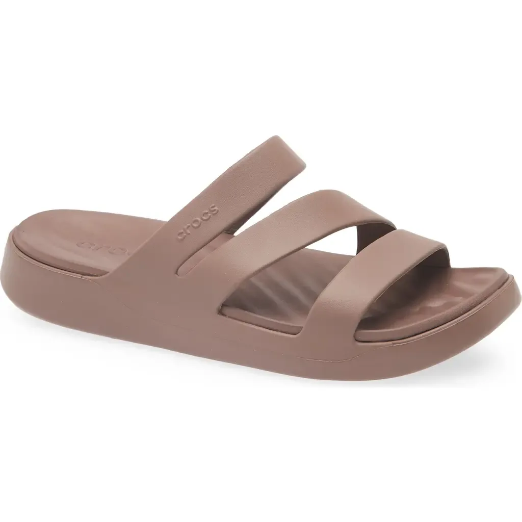 Getaway Waterproof Strappy Slide Sandal by CROCS