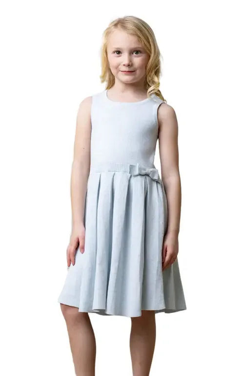 Organic Pleated Sweater Dress by Hope & Henry