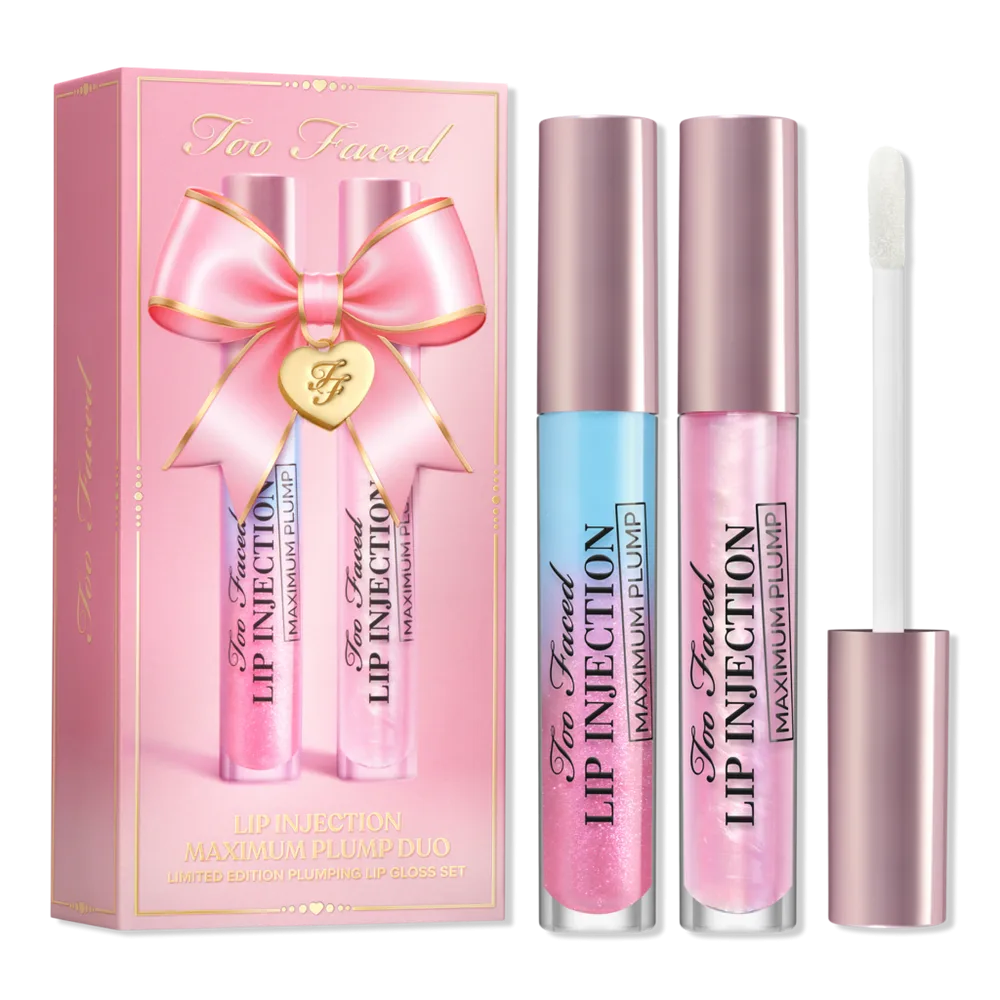 Lip Injection Maximum Plump Lip Gloss Duo by Too Faced