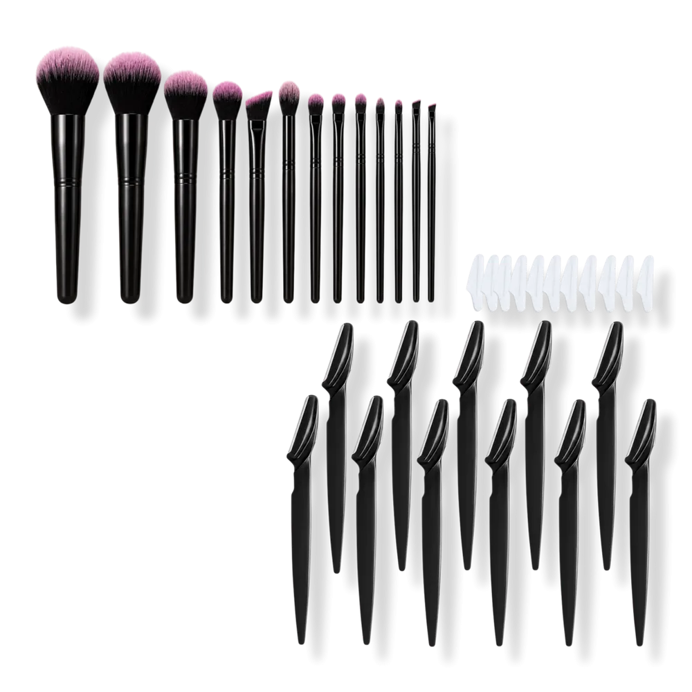 37-Piece Professional Makeup Brush Set by CosmoGlo