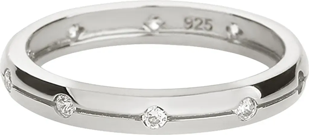 Sterling Silver 18k Gold Plated Sabrina Ring Delicate Modern Dainty by Bearfruit Jewelry