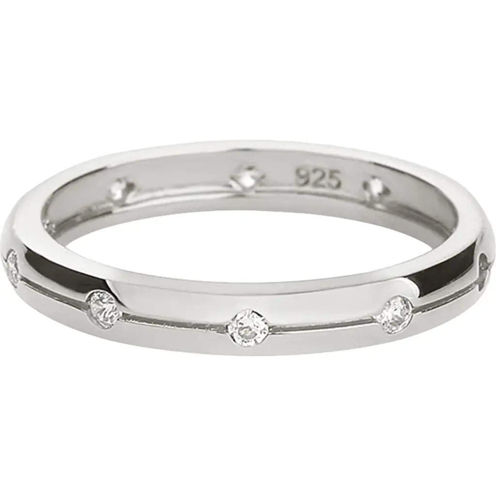 Sterling Silver 18k Gold Plated Sabrina Ring Delicate Modern Dainty