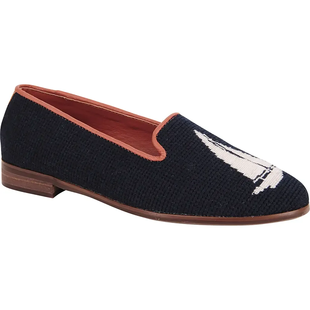 Needlepoint Sailboat Flat by ByPaige