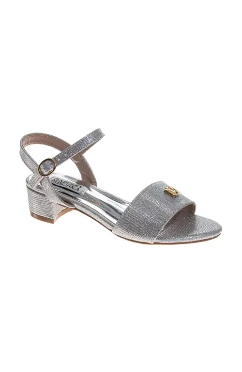 Dress Sandals Elegant Rhinestone Ankle Straps by BADGLEY MISCHKA