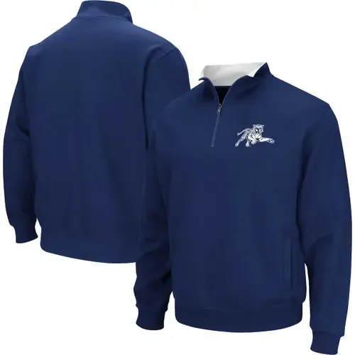 Colosseum Royal Jackson State Tigers Tortugas Quarter-Zip Sweatshirt by COLOSSEUM