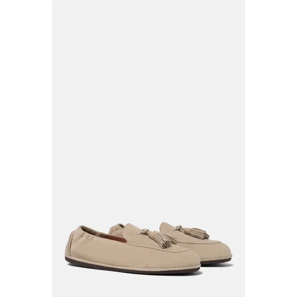 Anais Loafers - Suede by SCAROSSO