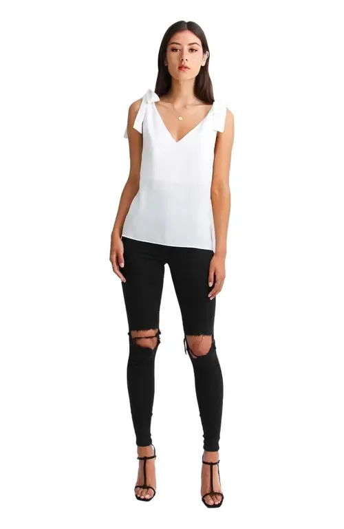 Feel for You V-Neck Top by Belle & Bloom