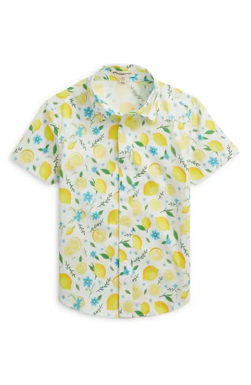 Day Party Short Sleeve Cotton Button-Up Shirt by Appaman