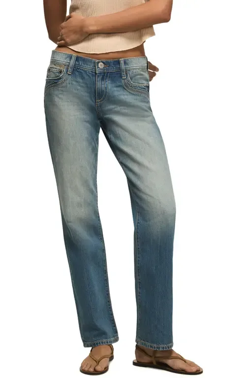 Easy Rider Low Rise Straight Leg Jeans by Lucky Brand