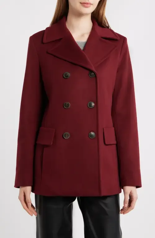 Ali Wool Peacoat by Fleurette
