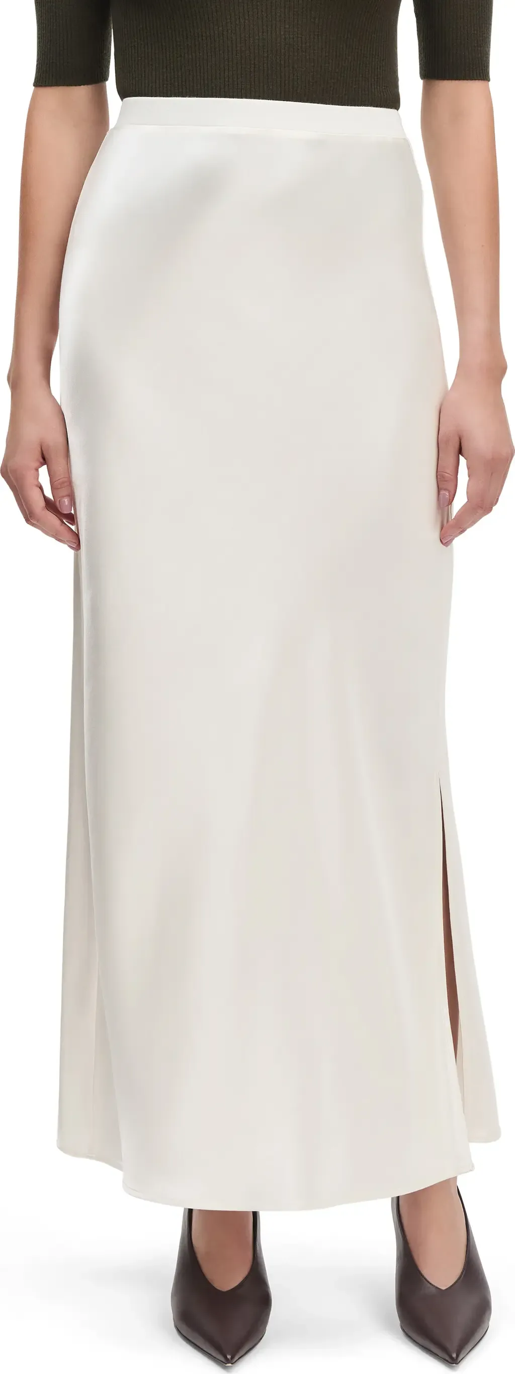 The Josie Satin Skirt