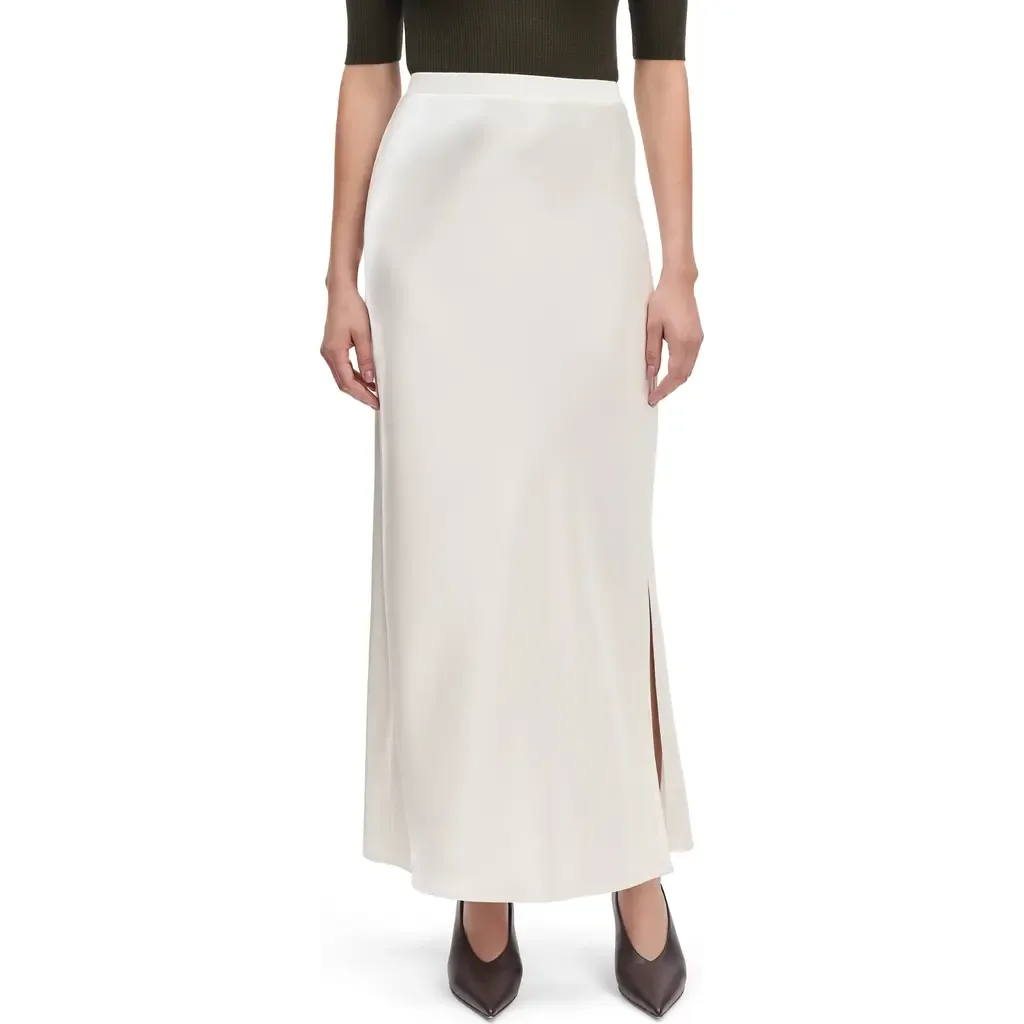 The Josie Satin Skirt by Favorite Daughter
