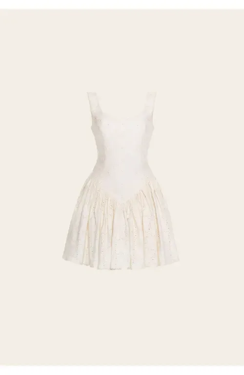 Pluma Playa Mini Dress by Agua by Agua Bendita