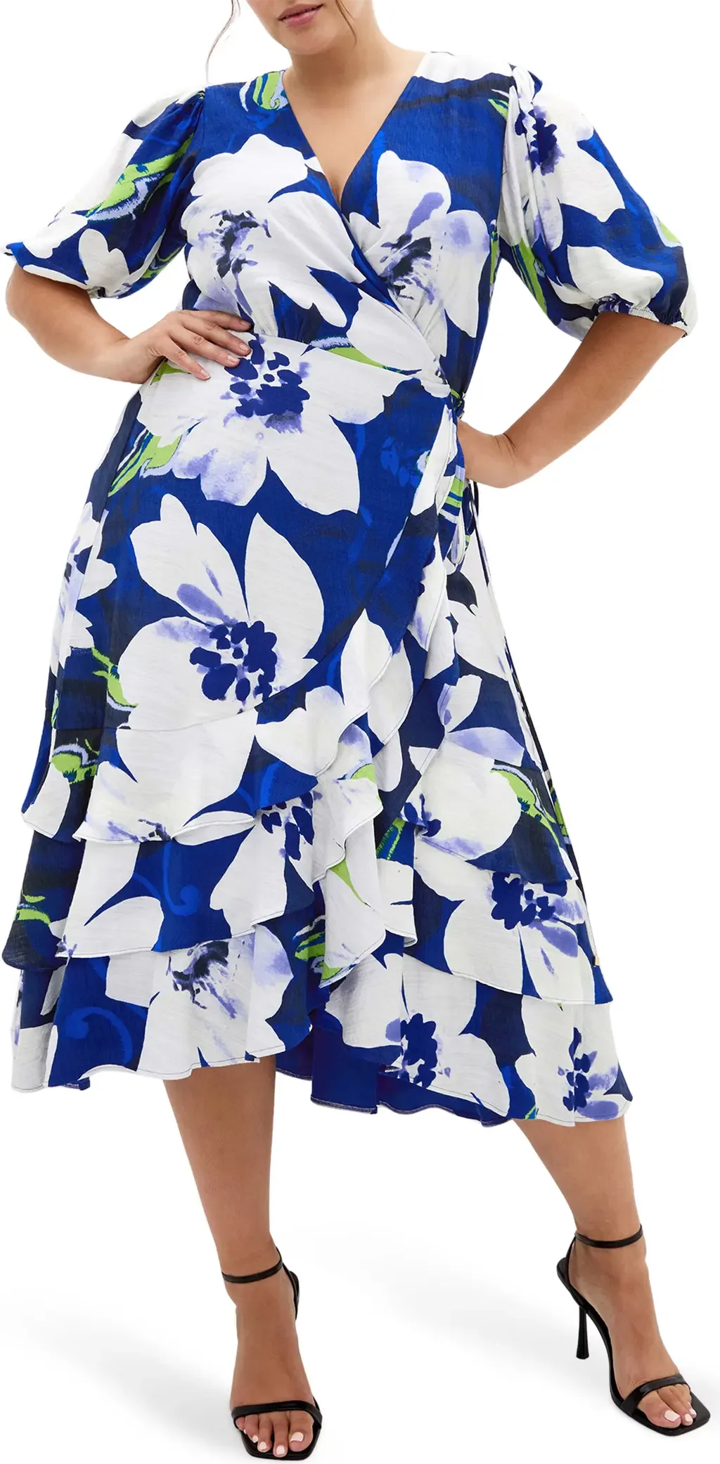 Bri Floral Midi Dress
