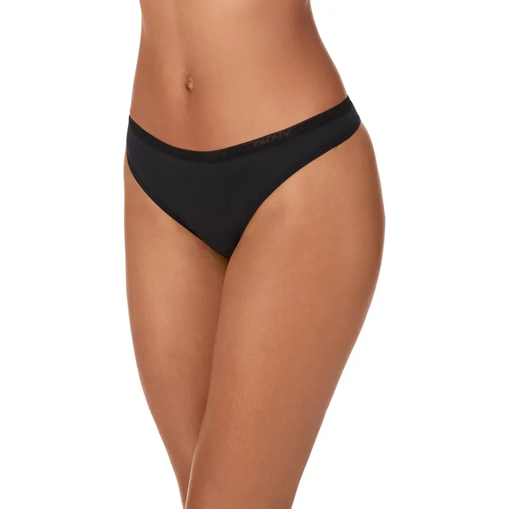 Cotton Blend Thong by DKNY