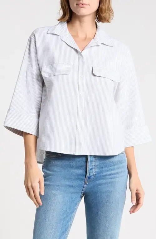 Jennie Button-Up Shirt by beachlunchlounge