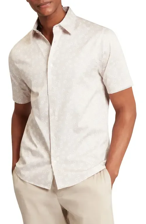 Afflek Short Sleeve Button-Up Shirt by Ted Baker