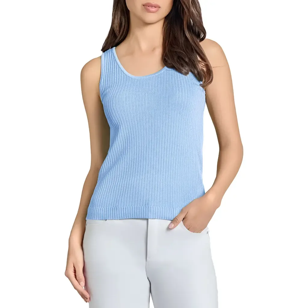 Rib Sweater Tank by Jones New York