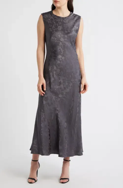 Textured Floral Damask Maxi Dress by Sam Edelman