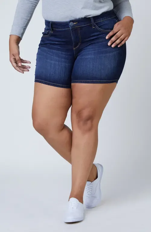 Low Rise Denim Shorts by SLINK Jeans