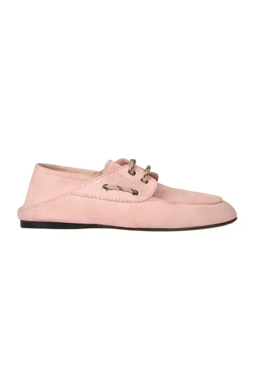 Suede Boat Shoe Loafers by SANDRO