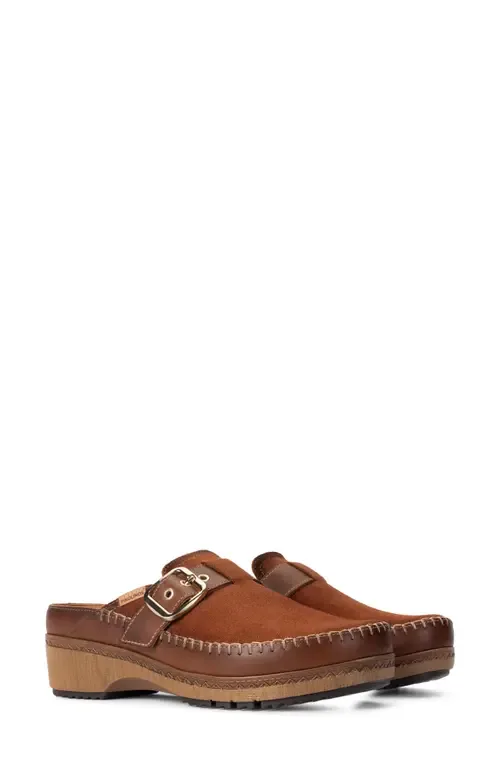 Granada Leather Clog by PIKOLINOS