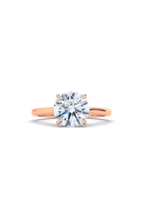 Round Brilliant Cut Lab Created Diamond Ring