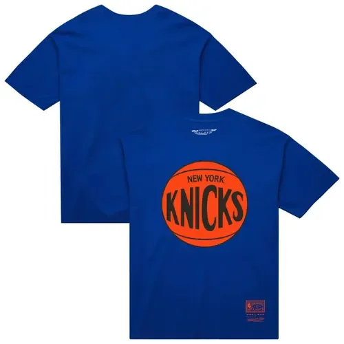 Mitchell & Ness New York Knicks Hardwood Classics MVP Logo T-Shirt