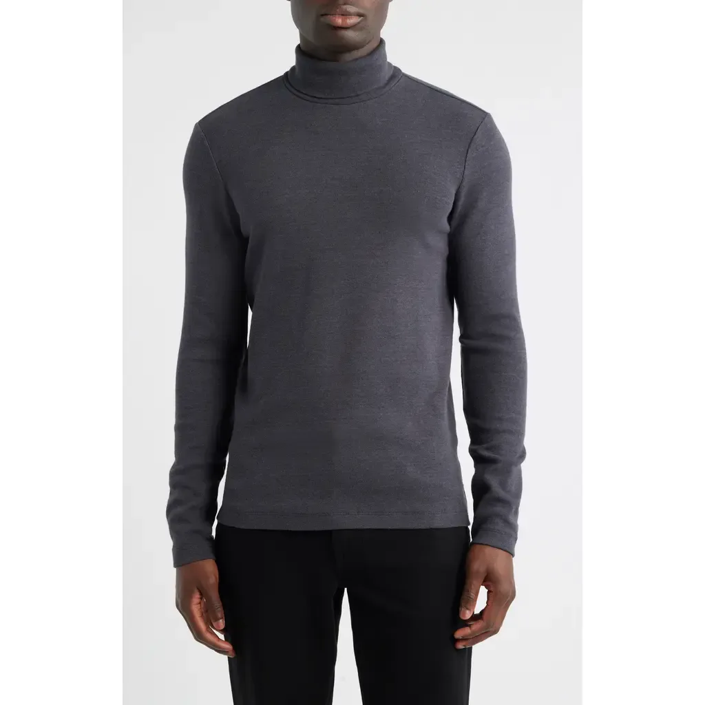 Canon Turtleneck Cotton Blend Sweater by AG