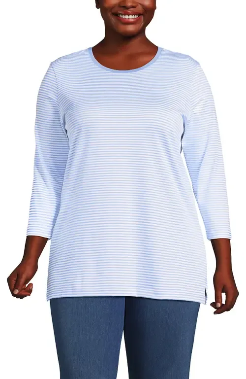 3/4 Sleeve Cotton Supima Tunic