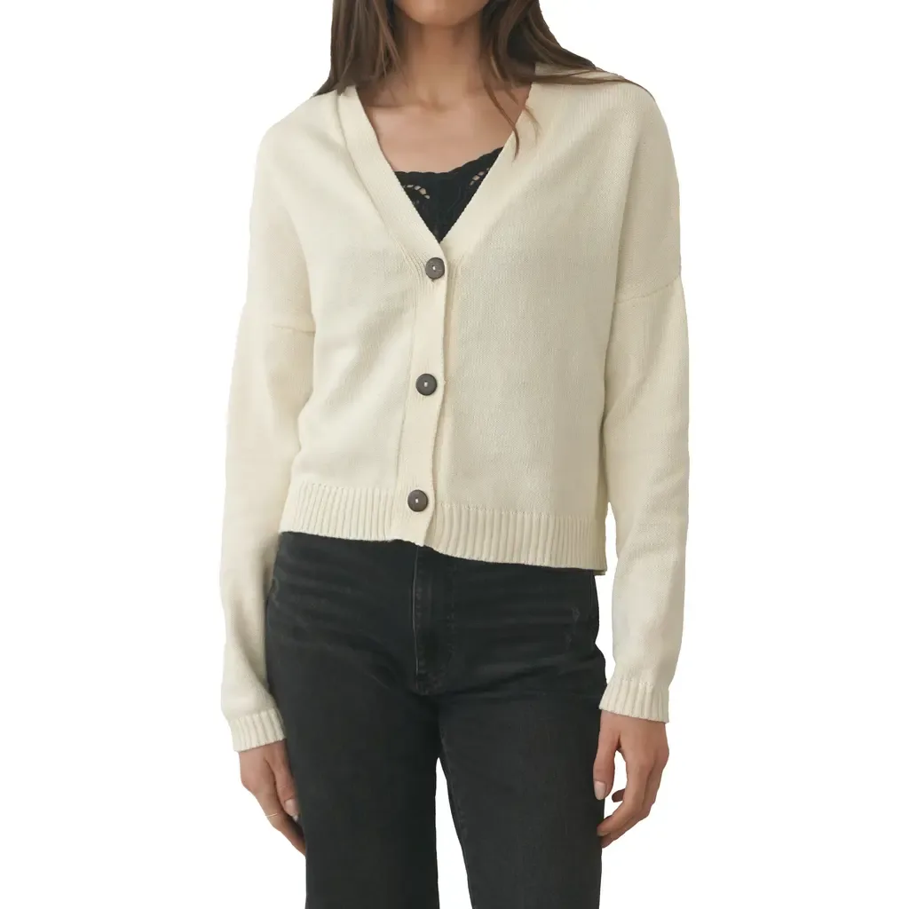 Diana Cropped Cardigan by Paneros Clothing