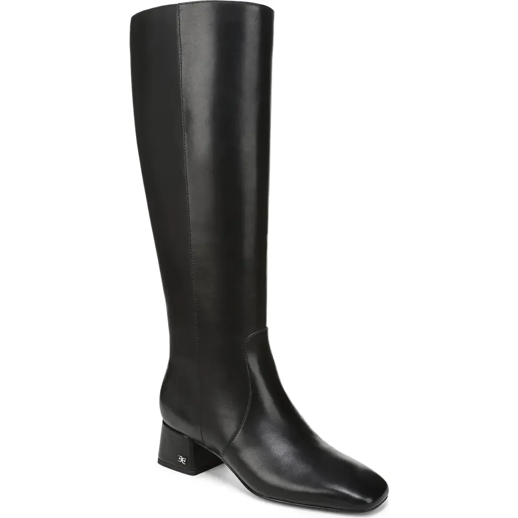 Porter Knee High Boot in Suede