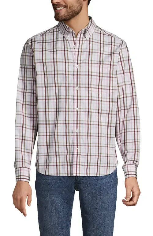 Traditional Fit Long Sleeve Travel Kit Shirt