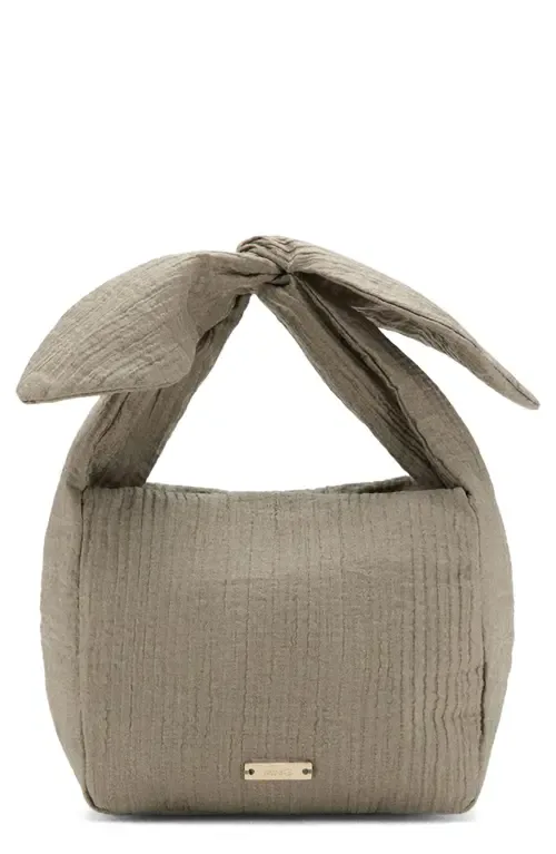 Heidi Knotted Top Handle Bag by MANGO