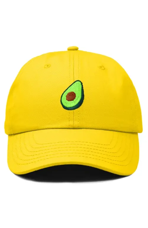 Avocado Embroidered Food Hat by Dalix