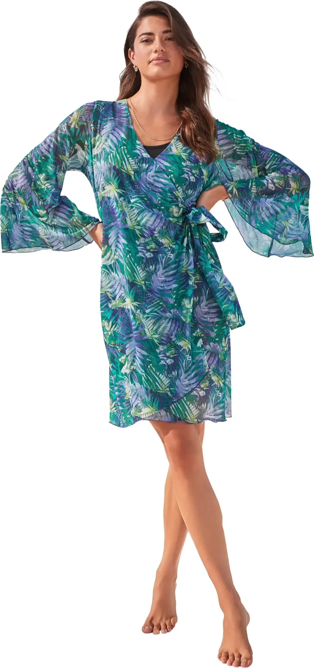 Sheer Wrap Cover Up