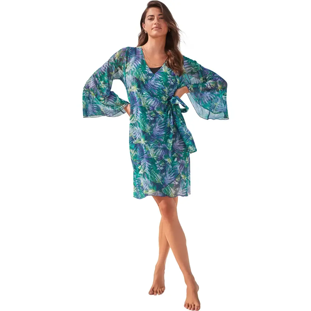 Sheer Wrap Cover Up by Swim 365