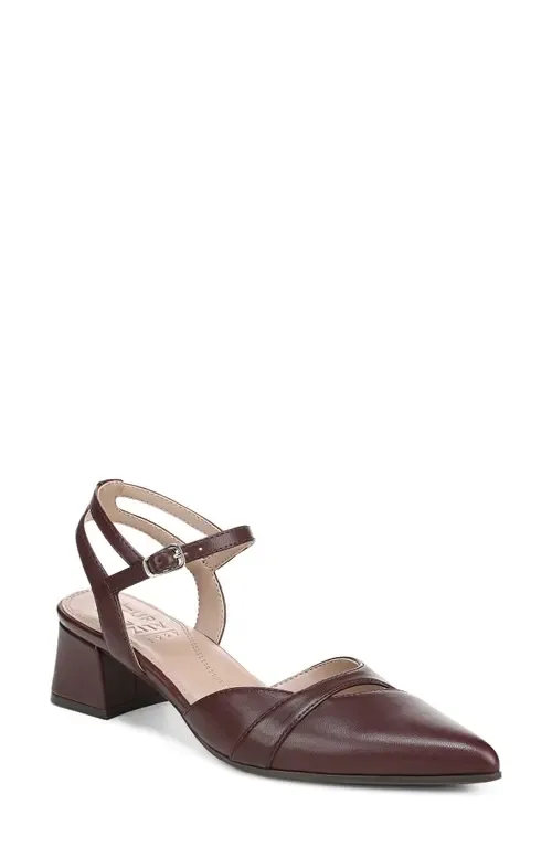 Merritt Slingback Pointed Toe Pump in Suede