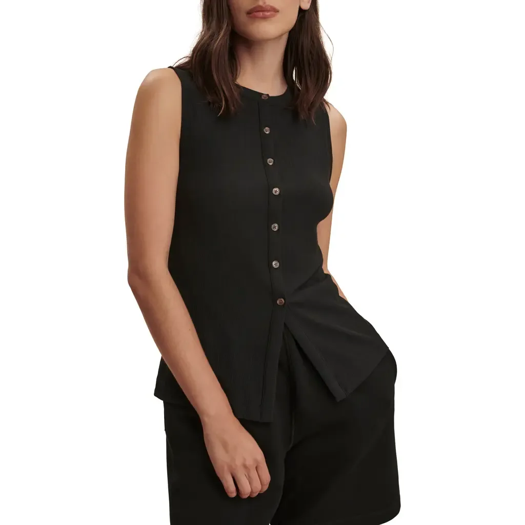 Latia Button-Up Tank by Varley