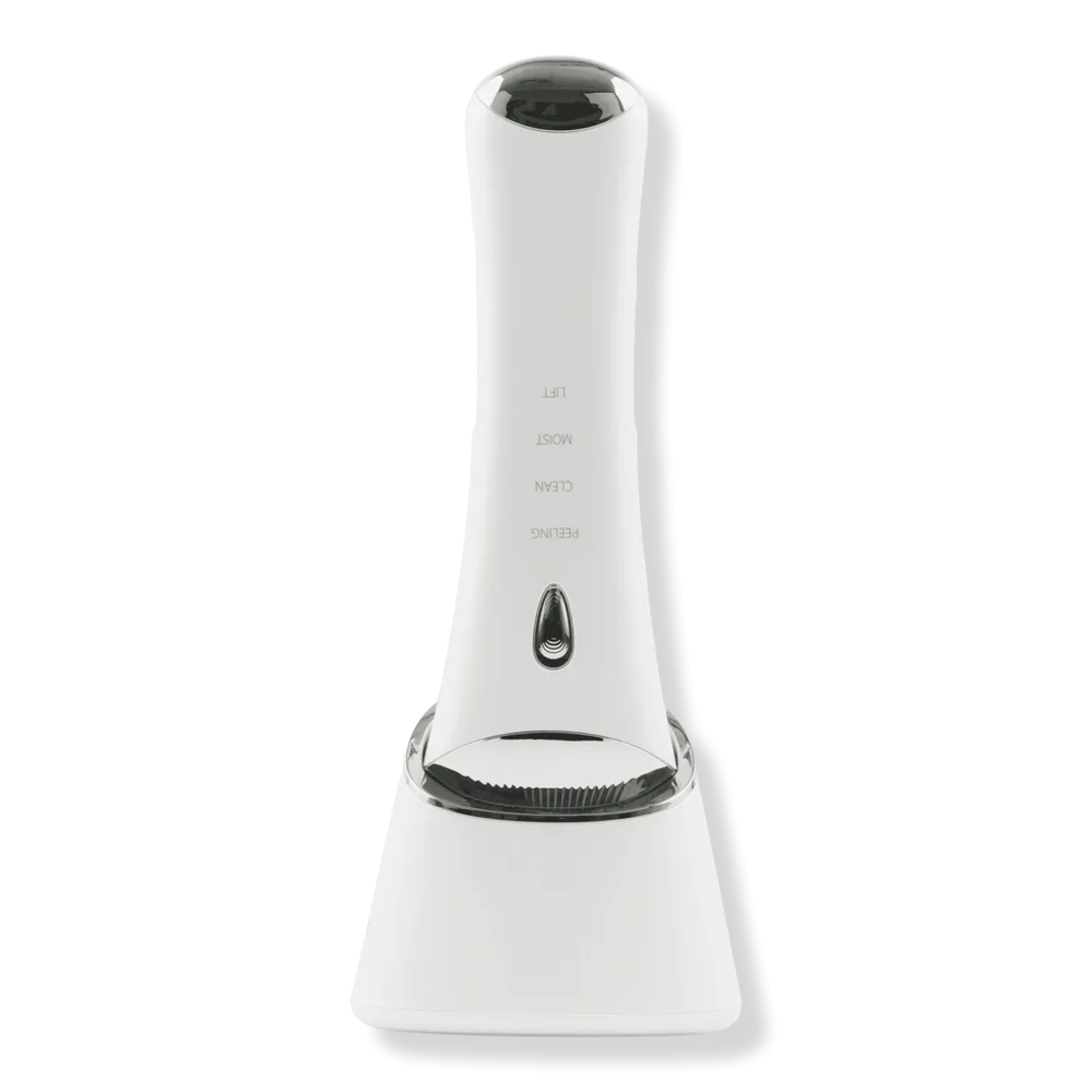 Ultrasonic Skin Scrubber with Disinfecting UV Base by re-nu Smart Beauty