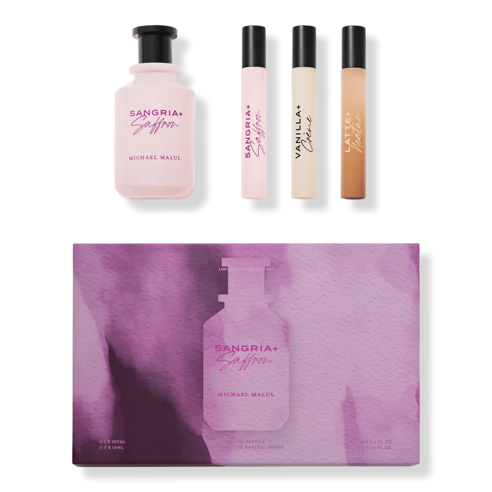 Sangria + Saffron Eau De Parfum Gift Set by Michael Malul