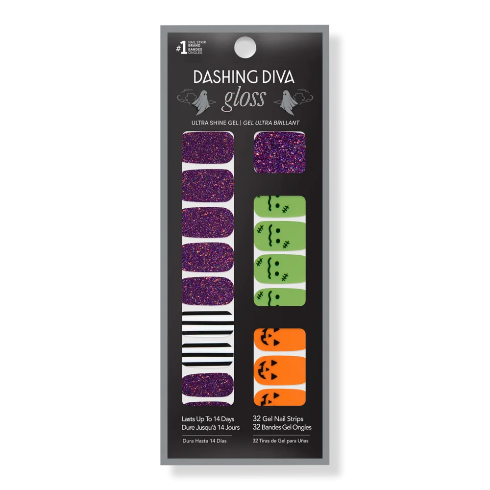 GLOSS Gel Nail Strips, Monster League by Dashing Diva