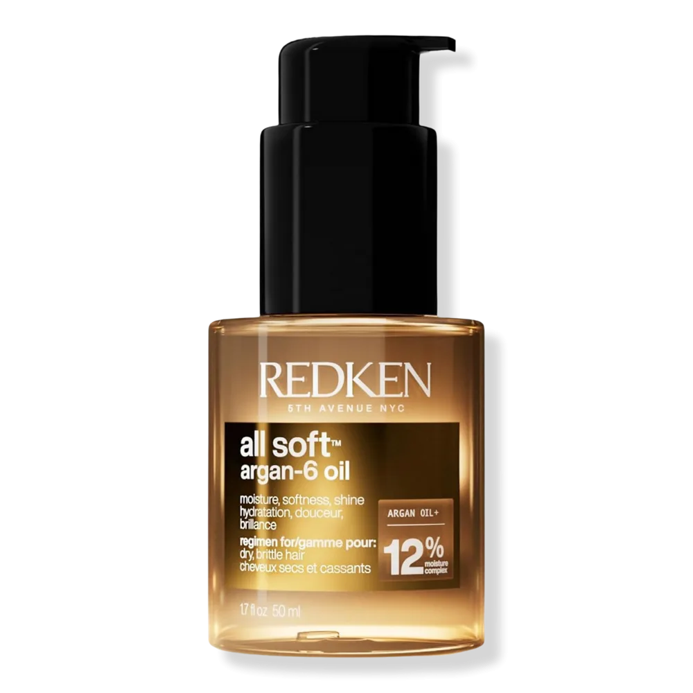 All Soft Argan-6 Hair Oil for Repair and Shine by Redken
