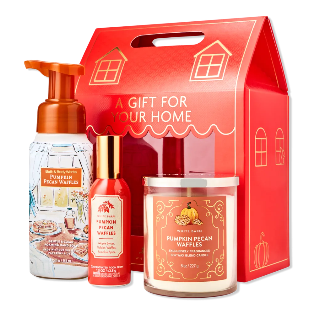 Pumpkin Pecan Waffles Home Gift Set by Bath & Body Works