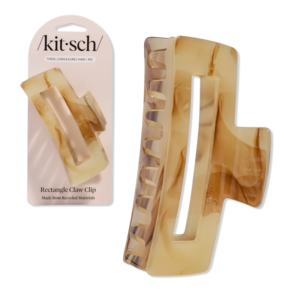 Recycled Plastic Jumbo Open Shape Claw Clip by Kitsch