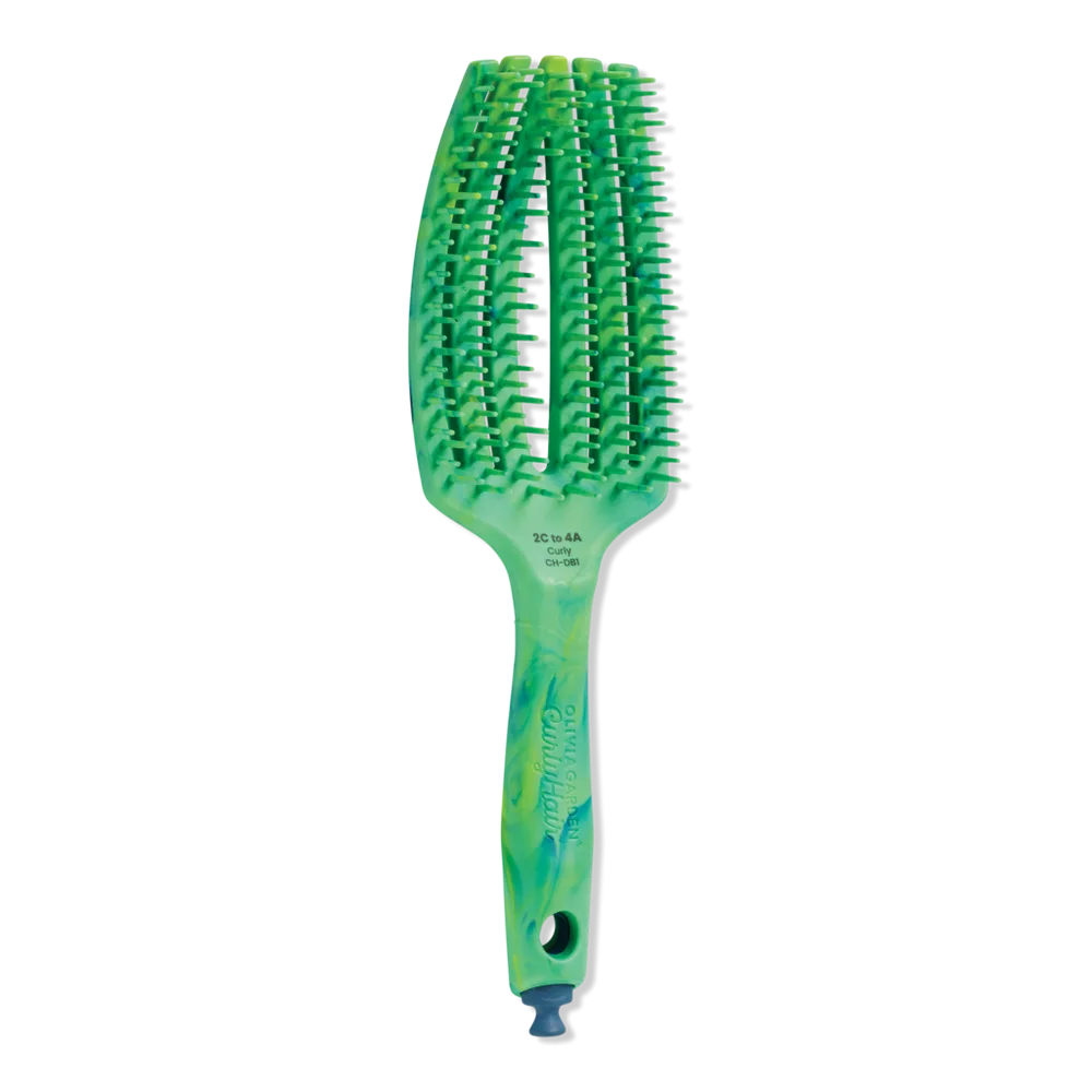CurlyHair Splash Dual Bristle Vented Brush by Olivia Garden