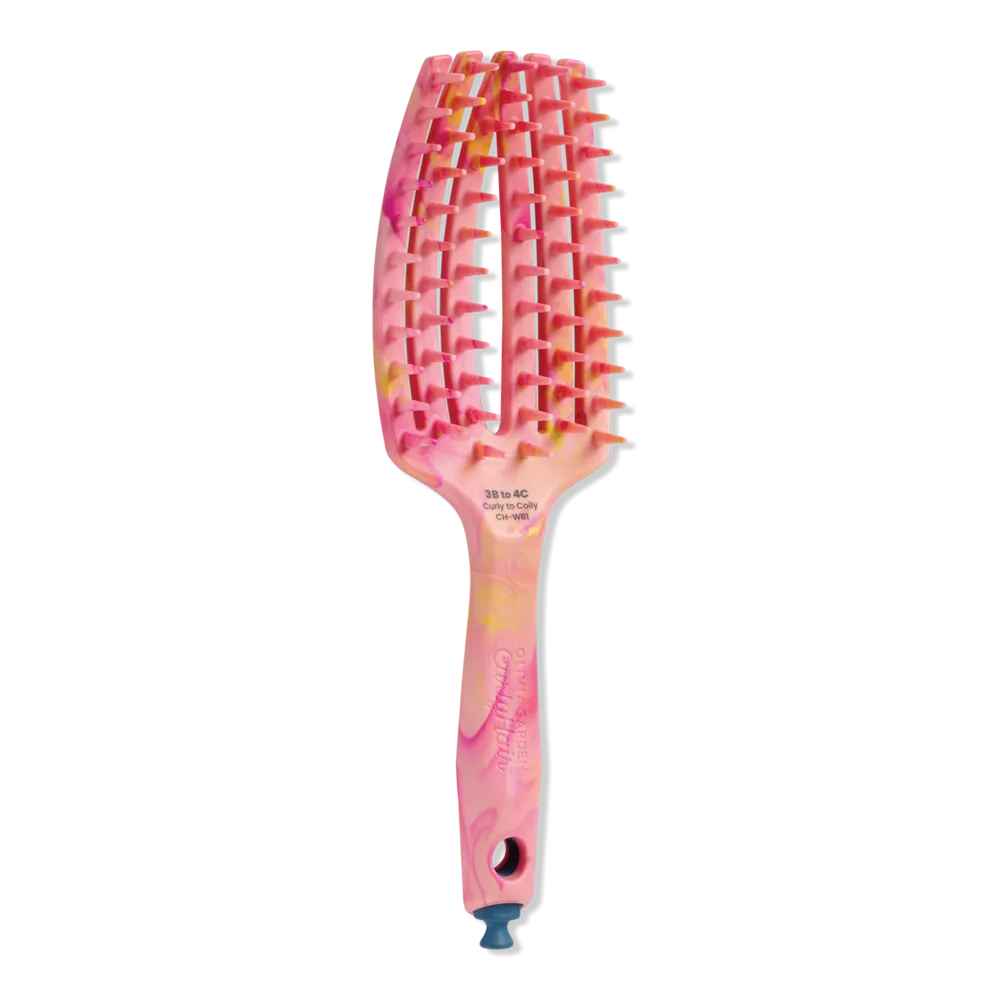 CurlyHair Splash Wide Bristle Vented Brush by Olivia Garden