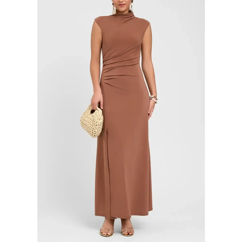 Ramy Mock Neck Maxi Dress by RACHEL Rachel Roy