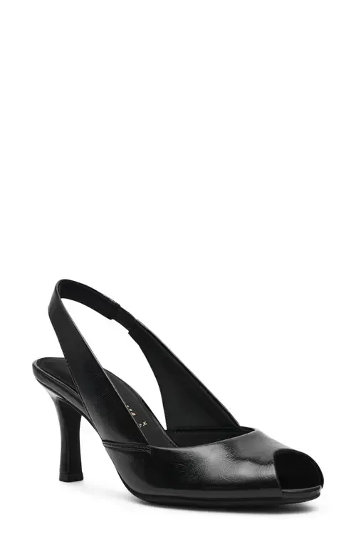 Jovi Slingback Peep Toe Pump